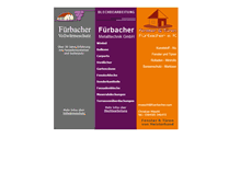 Tablet Screenshot of fuerbacher.com