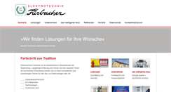 Desktop Screenshot of fuerbacher.de